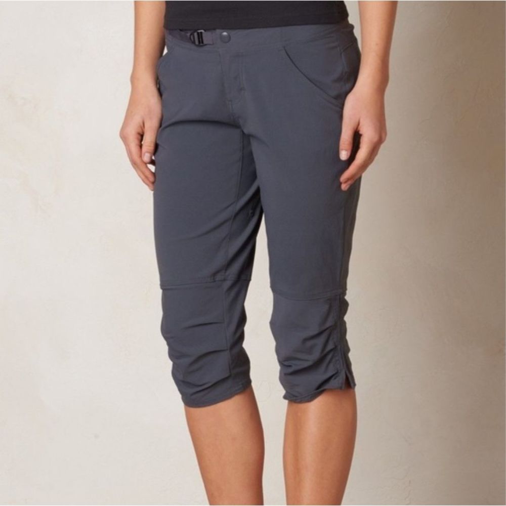 Prana Jasmine Knicker Capri Pants Gray Size 0